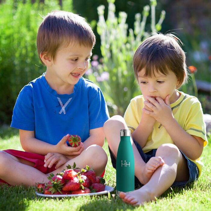 Термос-пляшка 750 мл, ізольована пляшка для води з нержавіючої сталі, без BPA, витокозахисна термопляшка, подвійні стінки, підходить для газованої води, для університету, роботи, подорожей, спорту, активного відпочинку, для хлопчиків та дівчаток, 750 мл, 