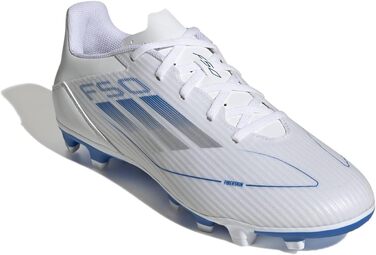 Бутси для футболу Adidas F50 Club Unisex (46 EU, Білий сріблястий)