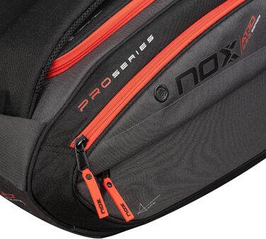 Сумка для падел-тенісу Nox AT10 XXL Schwarz Rot (Bpat10xxl24) - Професійна, велика