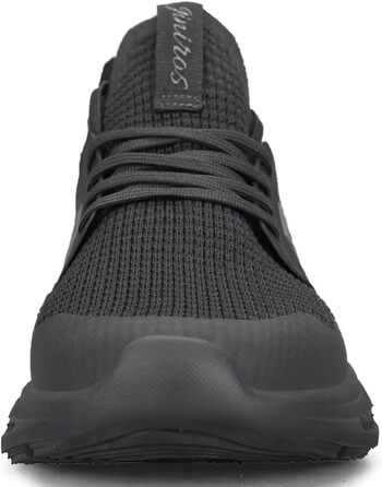 Кросівки для чоловіків: бігові, спортивні, тенісні, повсякденні. Легкі, дихаючі, для вулиці, фітнесу, джогінгу. Розмір 45 EU, темно-сірий колір