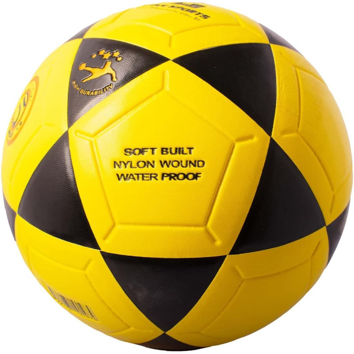 Столик для футболу Luke Sports Altinha River з вулканізованої гуми, білий та жовтий