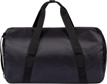 Спортивна сумка Baagl для дітей, хлопчиків та підлітків – компактна, складана, 22 л (чорний)