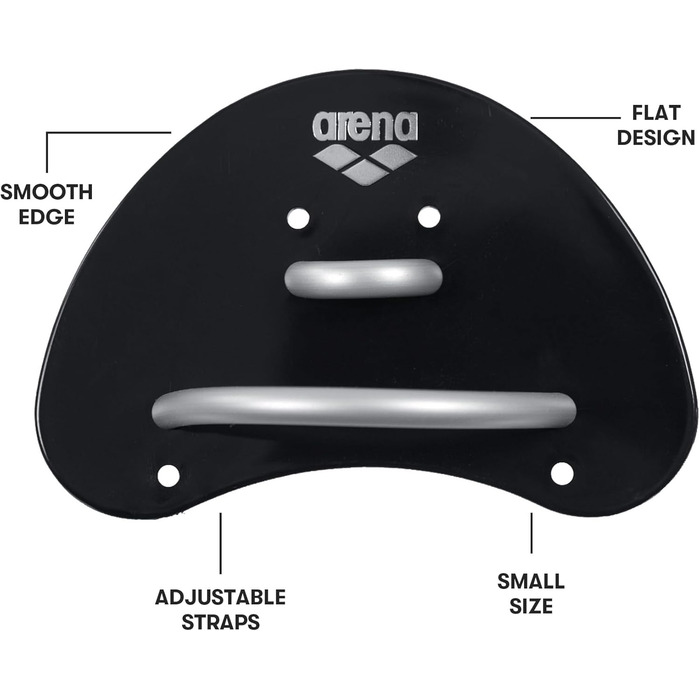 Плавці Arena Finger Paddle Elite - тренувальний аксесуар для басейну, регульовані ремінці, відкрита долоня