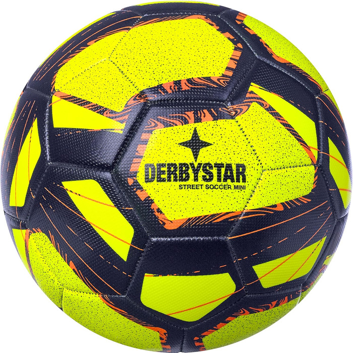 М'яч Derbystar 47 см, жовто-синьо-оранжевий