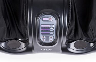 Електричний масажер для ніг GLOBAL RELAX VITALZEN SLIM з шиацу, розминанням і прогріванням – масажер для покращення кровообігу та зняття болю, інтуїтивна панель керування (Vitalzen Basic)