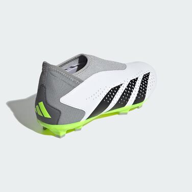 Бутси для футболу Adidas Predator Accuracy.3 Laceless Firm Ground, 38 EU, Cloud White/Core Black/Lucid Lemon