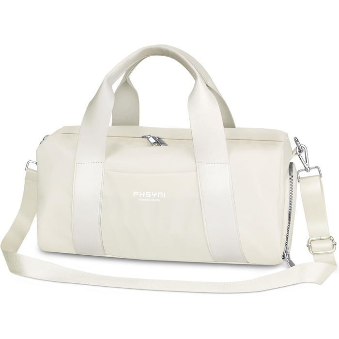 Спортивна сумка 16 дюймів для жінок та дітей з відділенням для взуття та водонепроникним розділенням. Практична для фітнесу, танців, плавання та подорожей, фіолетовий колір