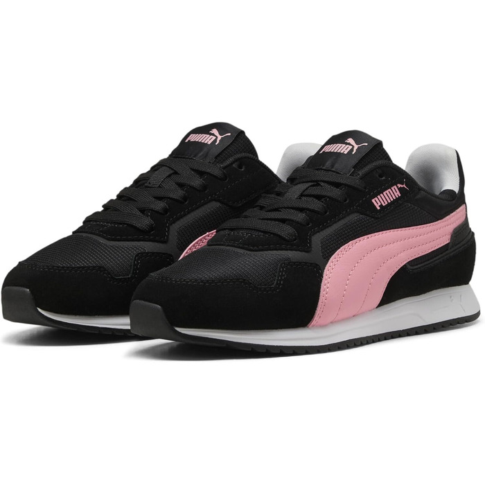 Кросівки Puma Softride St Miler - унісекс, білі, червоні, сірі (44 EU, Black Pinkscape White Pink)