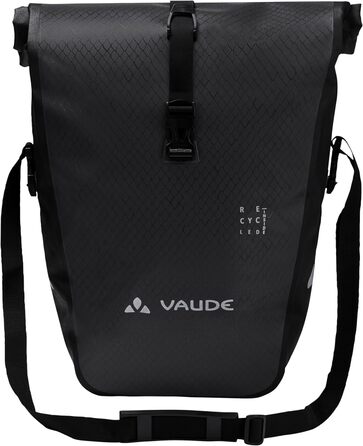 Велосумка VAUDE Aqua Back Single чорна, водонепроникна, універсальний розмір