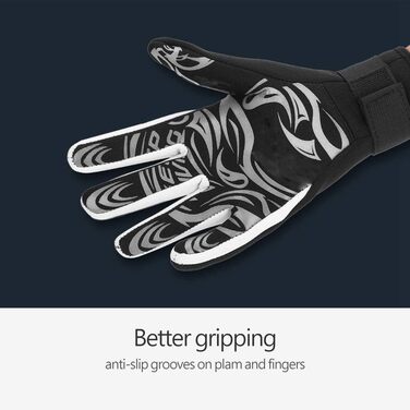 Рукавички для дайвінгу VGEBY1, 2 мм, неопренові, 5 пальців, для дорослих, водолазні, для екстремальних водних видів спорту (Чорний, S)