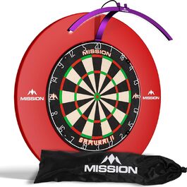 Світлодіодне освітлення для дартсу Mission Darts TOR100 Torus 100, складане, портативне, металевий фіолетовий колір