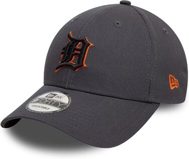 Кепка New Era Basecap 9Forty, регульована, різні дизайни, вигнутий козирок, логотип, універсальний розмір (Detroit Tigers #37296)