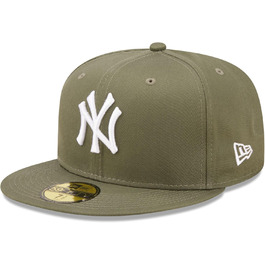 Кепка New Era New York Yankees MLB League Essential Olive 59Fifty