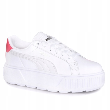 Жіночі спортивні кросівки Puma на платформі, шкіряні, розмір 39