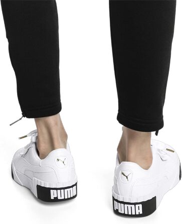 Жіночі кросівки Puma Cali Wn's білі з чорним логотипом, розмір 36 EU