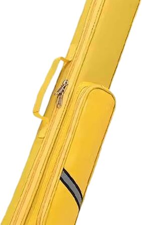 Чохол для кия (біліардний/снукерний) Harilla, сумка для транспортування, з блискавкою, жовтий