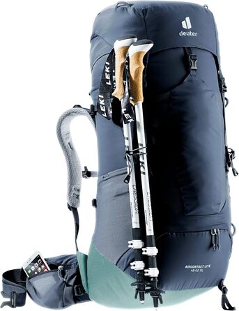 Жіночий туристичний рюкзак Deuter Aircontact Lite 45+10 SL, легкий