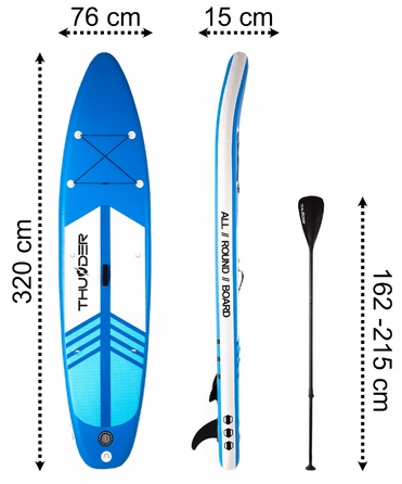 SUP-дошка Thunder SUPBOARD-NIE, 320 см