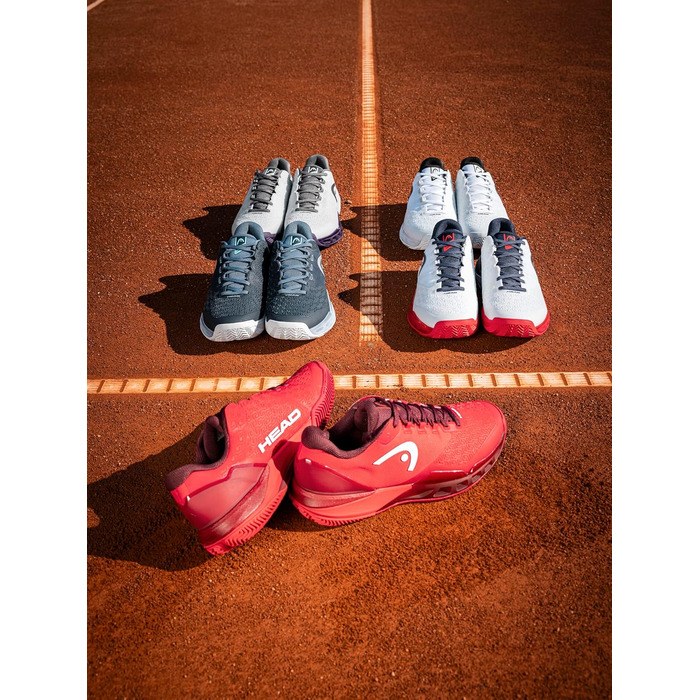 Кросівки чоловічі HEAD Revolt Pro 5.0 Clay White Navy 45 EU