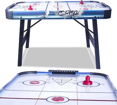 Ігровий стіл HLC 3 в 1: Аір-хокей, шафлборд, кёрлінг, боулінг – 130 см