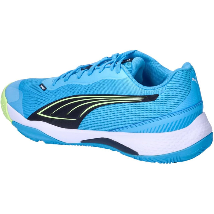 Кросівки PUMA Solarstrike III для залу: унісекс, розмір 42 EU, кольори Luminous Blue, Club Navy, Fizzy Apple