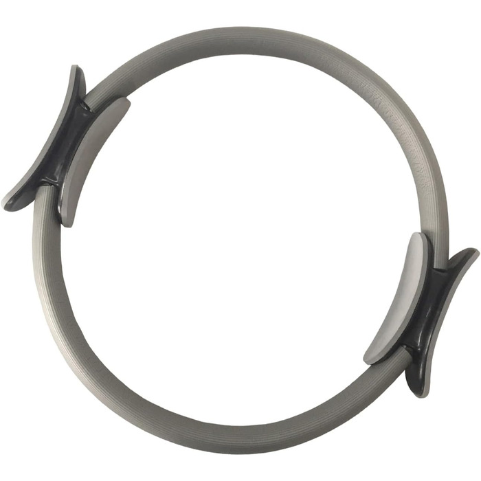 Кільце для йоги PP Fitness Ring для жінок та дівчат, сірий, легкий, портативний, для фітнесу та пілатесу