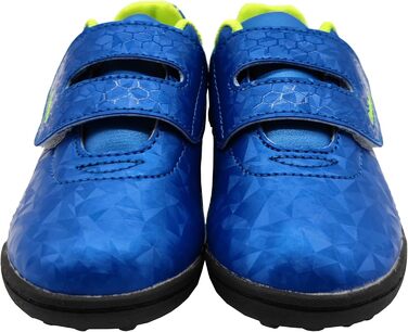 Дитячі футбольні бутси для гри на траві, унісекс, синій, розмір 23-27 EU