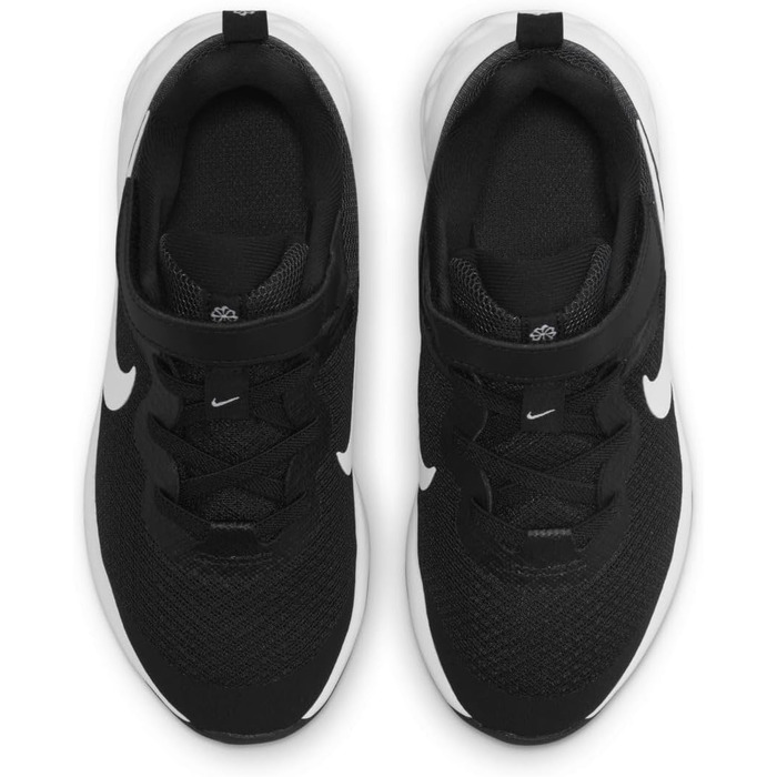 Дитячі кросівки Nike Revolution 6 для хлопчиків, чорно-білі, сірий колір, розмір 28.5 EU
