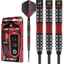 Дротики WINMAU Joe Cullen Special Edition 22 г професійні, вольфрамові, з оперенням і стрижнями