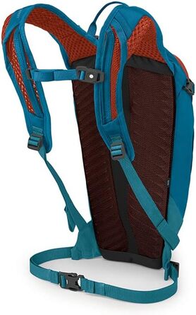 Велосипедний рюкзак Osprey Salida 8, синій Waterfront, для подорожей