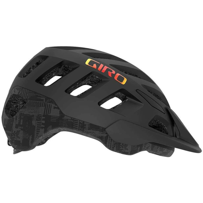 Велосипедний шолом Giro Radix для дорослих, унісекс, матовий чорний, розмір L (59-63 см)