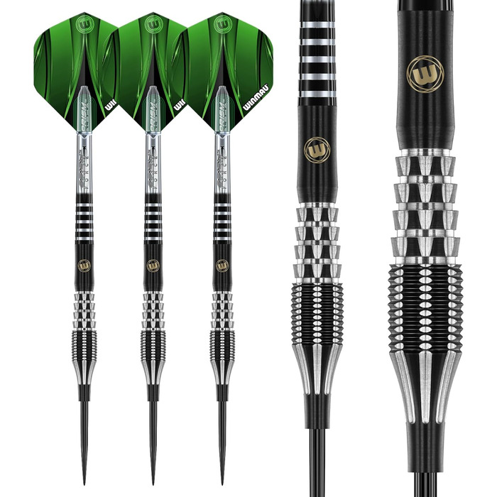 Дротики для дартсу WINMAU Sniper S.E. V1 90%, сталь, 24 г