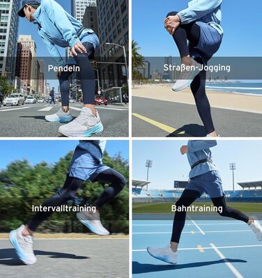 Кросівки XTEP для бігу та джогінгу, широкі, білі, 44 EU, з амортизацією та дихаючими властивостями