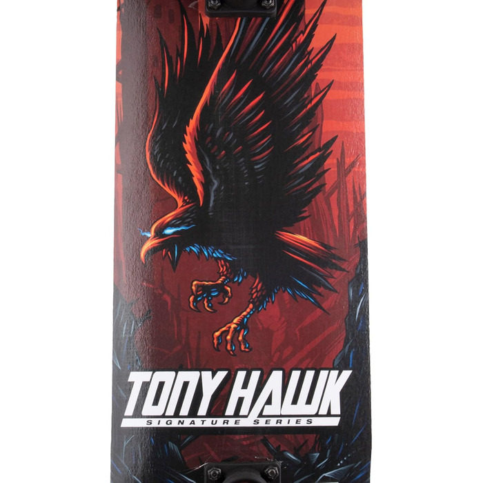 Скейтборд Tony Hawk 78.7 см Signature Series 1 - Професійний, 9-шарове аhornяне дек, з про-траками та повним гріптейпом для будь-якого рівня