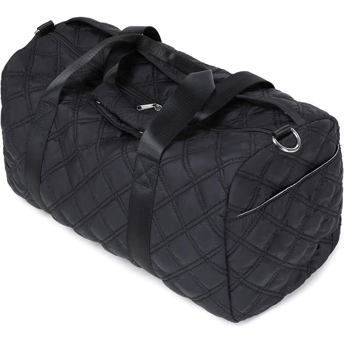 Спортивна сумка для підлітків з відділеннями для взуття та мокрого одягу, чорна