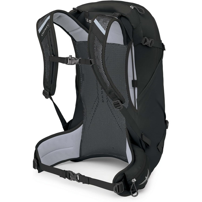Рюкзак Osprey Hikelite 28 л чорний (M-L) для туризму