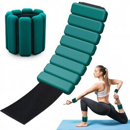 Набір манжет для зап'ястя та щиколоток (0.45/0.9 кг) для фітнесу, йоги, танців