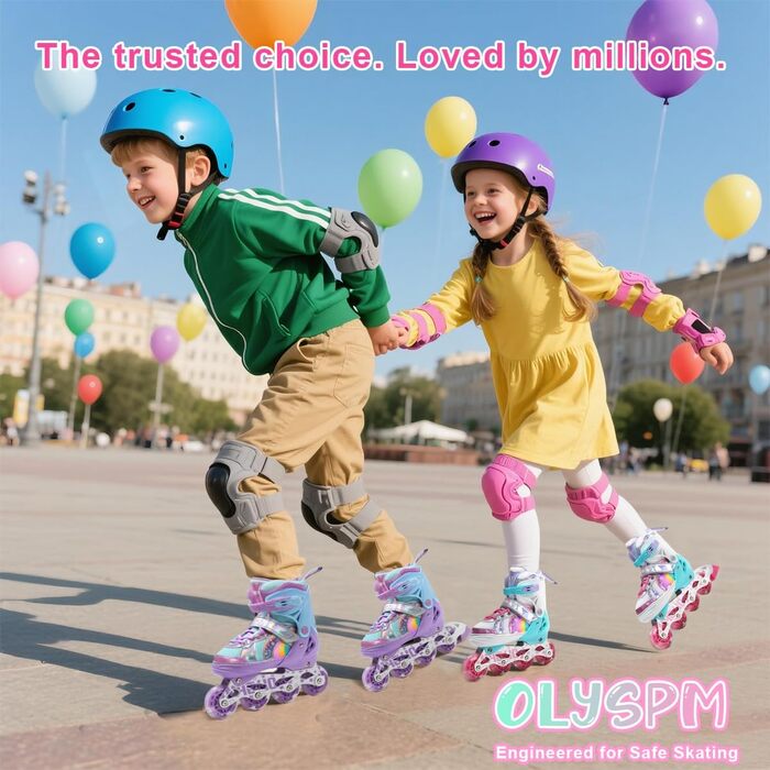 Дитячі ролики для дівчаток та хлопчиків, дизайн 