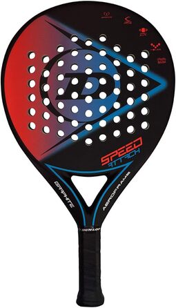 Кросівки DUNLOP Speed Attack U, чорні/червоні/сині, для тенісу