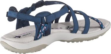 Сандли Skechers Reggae Slim-Vacay для жінок (42 EU, темно-синій ремішок Duraleather)