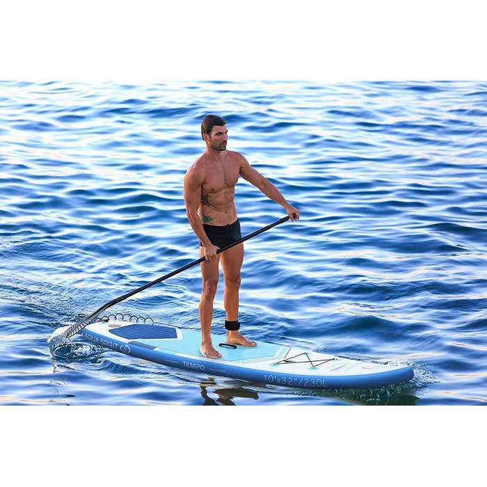 Надувний SUP Борд Aqua Spirit 2025 | Комплект з веслом, рюкзаком та насосом | 320x81x15/457x91x15 см