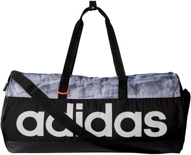 Спортивна сумка adidas Linear Performance Teambag Graphic Medium, чорна, 50 л, 59x29x29 см (AI9120)