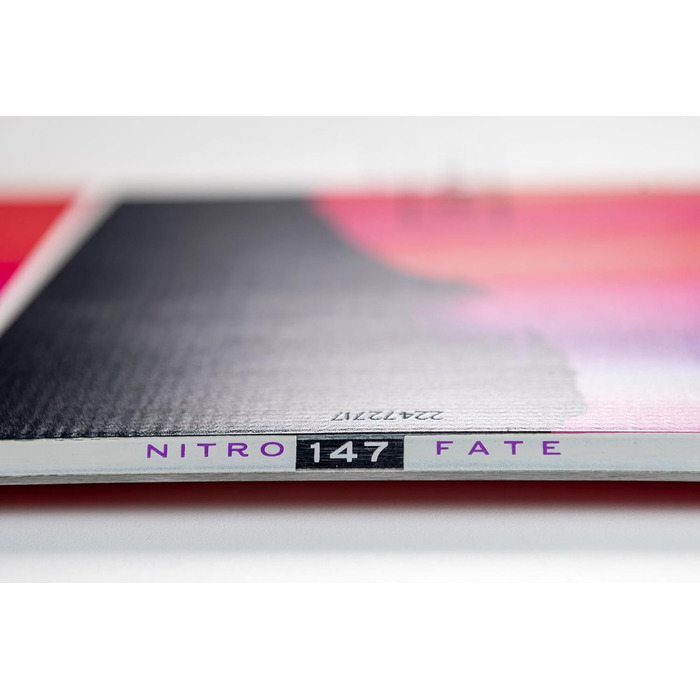 Жіноча сноуборд-дошка Nitro Fate BRD 2024, 144 см, мультиколор