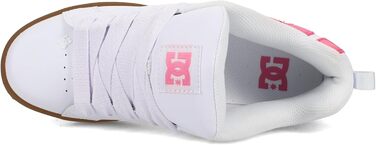 Кросівки DC Shoes Court Graffik для жінок (41 EU, білий рожевий гумовий)