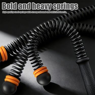 Бойові мотузки Battle Ropes без канату, портативні, для тренувань всього тіла, набір 2 шт.