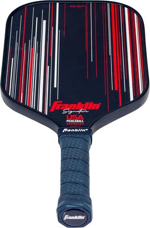 Професійна ракетка для піклболу Franklin Sports Signature Series з MaxGrit поверхнею, поліпропіленовим ядром 13 мм і 16 мм, сертифікована USAPA для турнірів