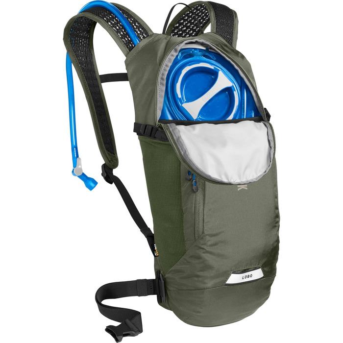 Гідропак для велосипеда CamelBak Lobo 9, 2 л, кріплення для шолома, магнітна трубка, олива