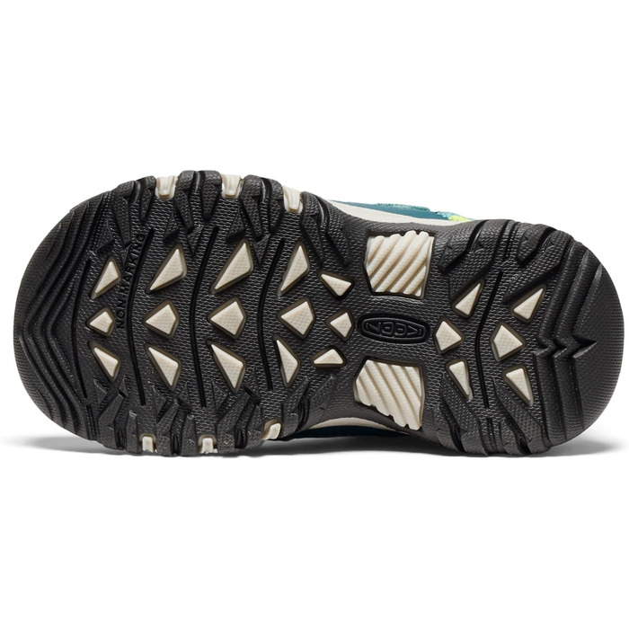 KEEN Targhee 4 Low - водонепроникні трекінгові черевики для дорослих та дітей (Reef Waters Daiquiri Green, 24 EU)