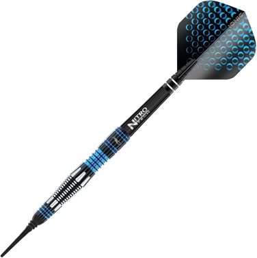 Професійні дартси Red Dragon Marlin Softip 20 г з вольфраму з оперенням та стрижнями