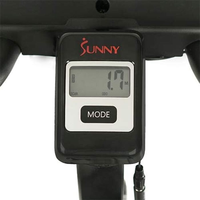 Велотренажер Sunny Health & Fitness Pro II з тримачем для пристроїв та розширеним дисплеєм, SF-B1995, для дому